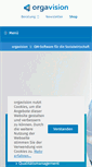 Mobile Screenshot of orgavision.consolutions.de