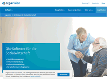 Tablet Screenshot of orgavision.consolutions.de